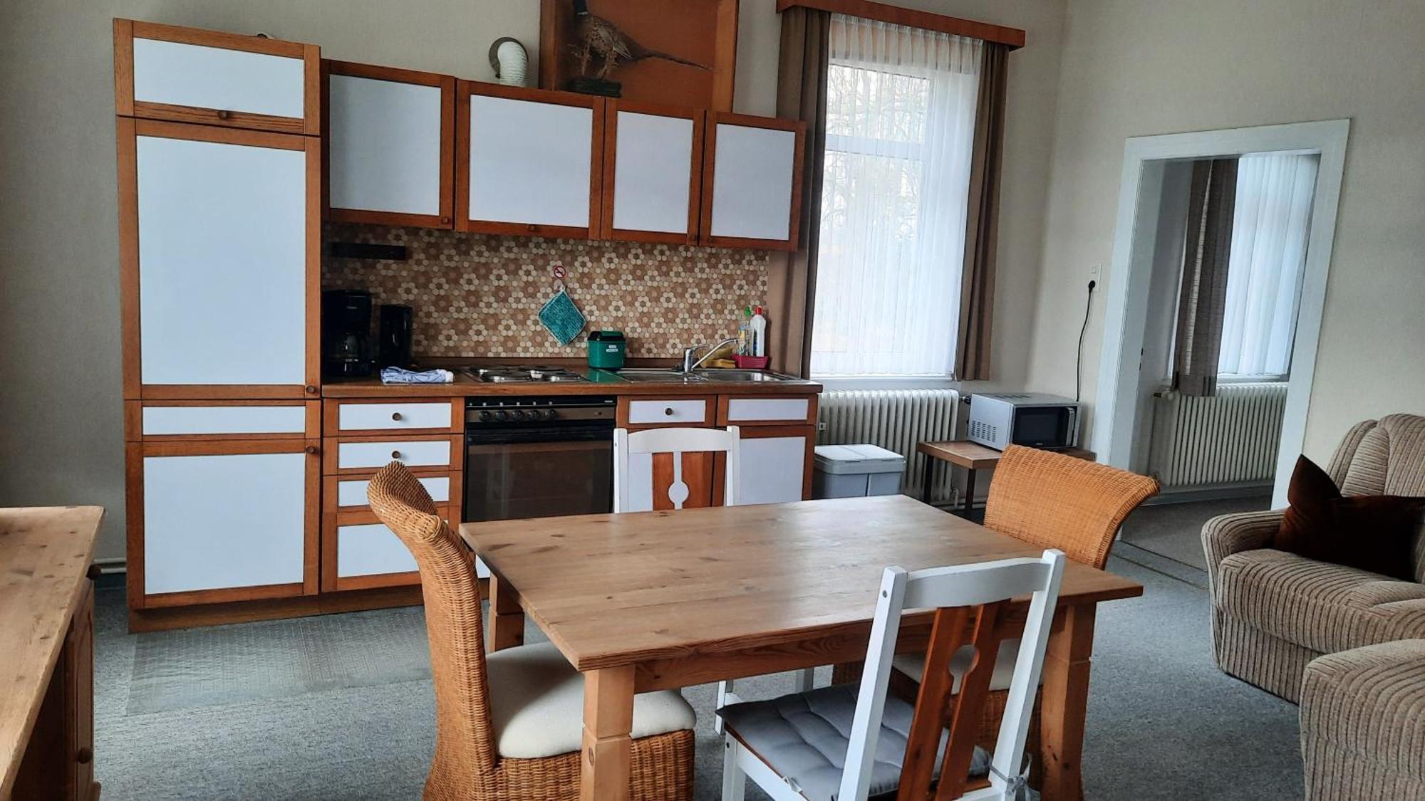 Ferienwohnung Am Wildgehege Вальсроде Экстерьер фото